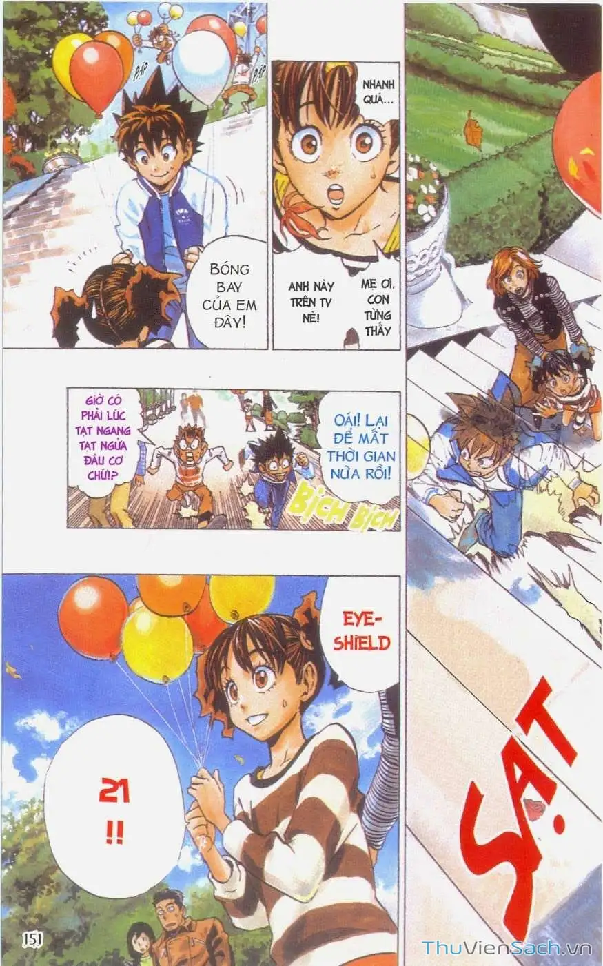 Truyện Tranh Lá Chắn Mắt - Eyeshield 21 trang 6