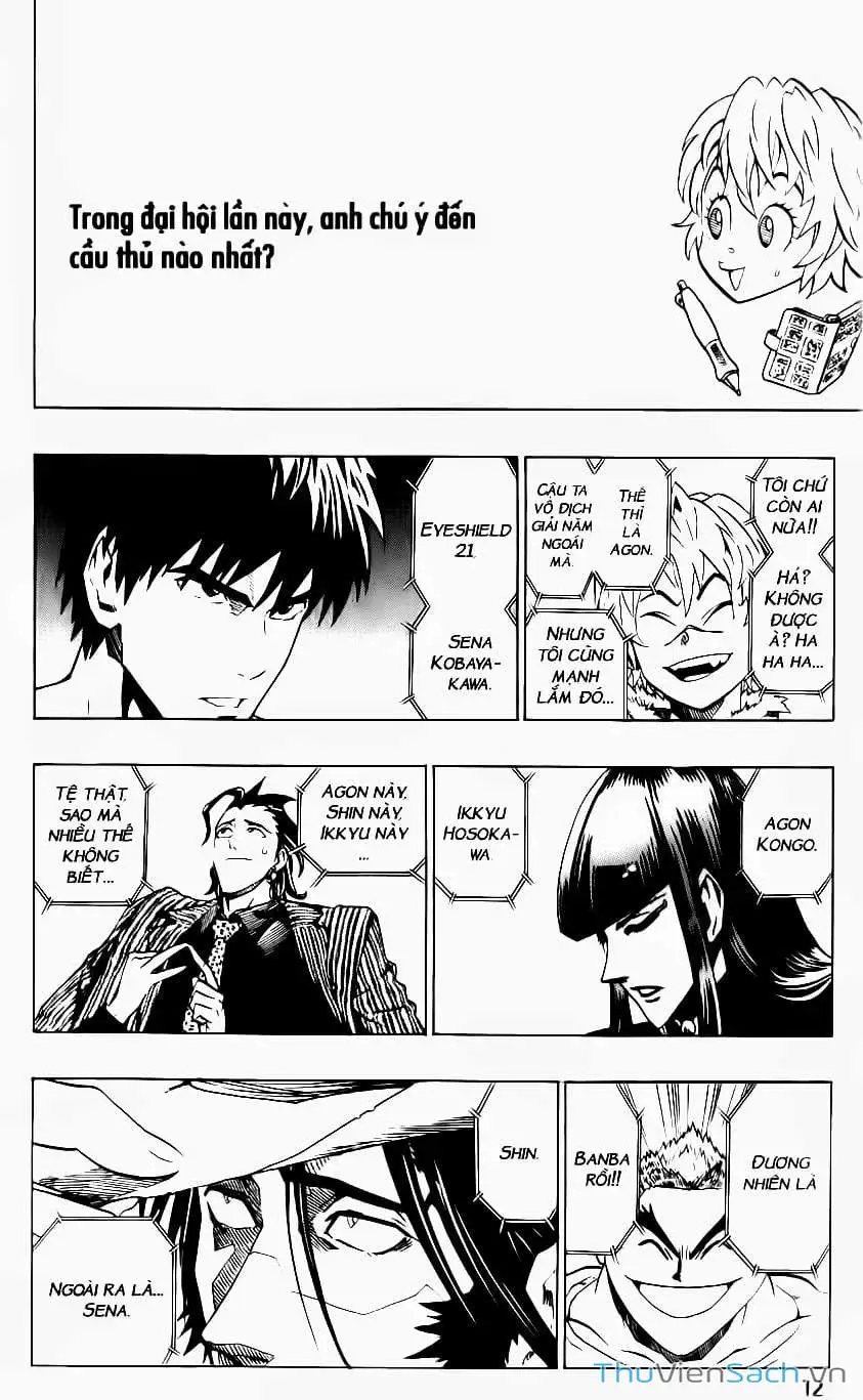 Truyện Tranh Lá Chắn Mắt - Eyeshield 21 trang 6