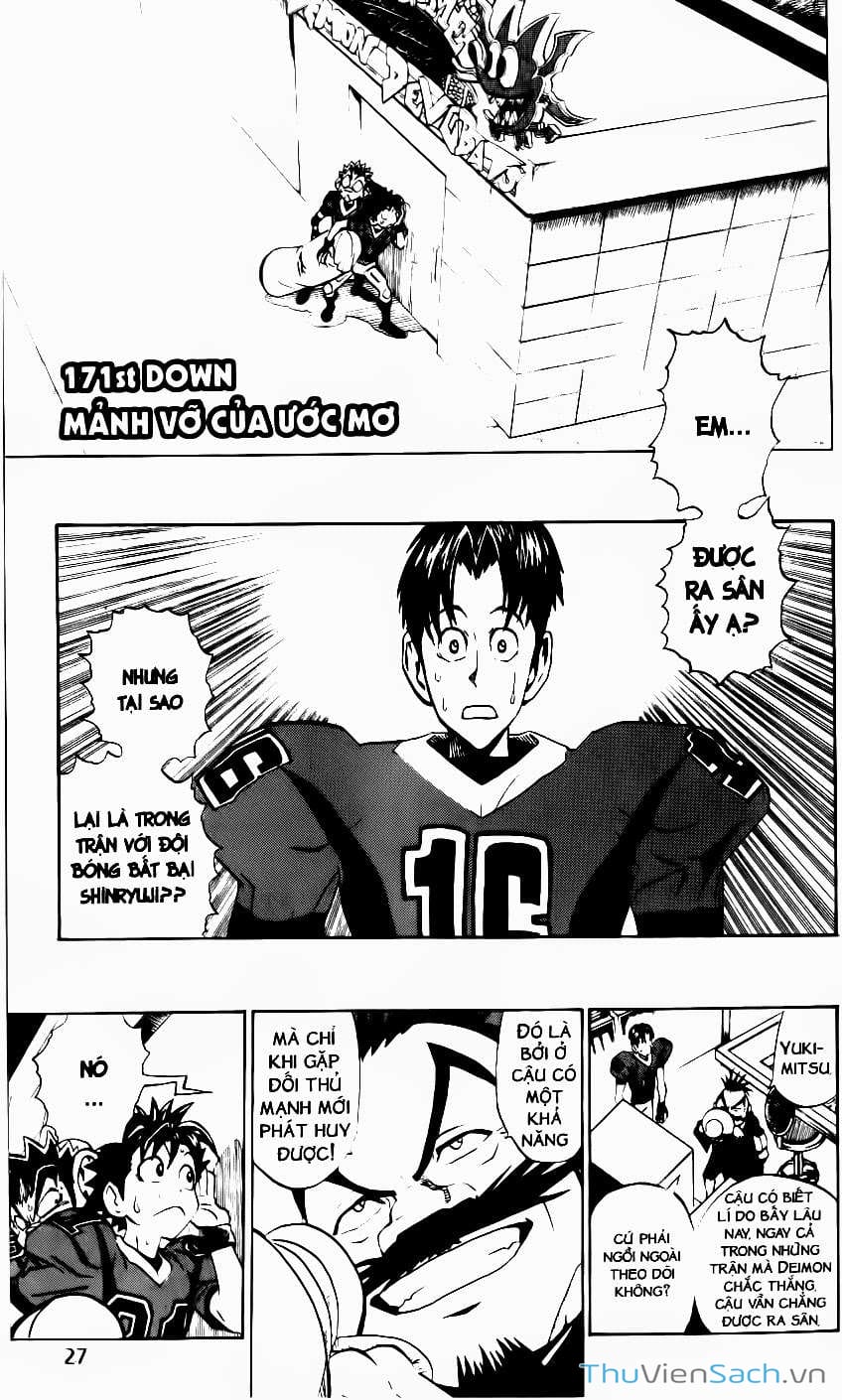 Truyện Tranh Lá Chắn Mắt - Eyeshield 21 trang 3408