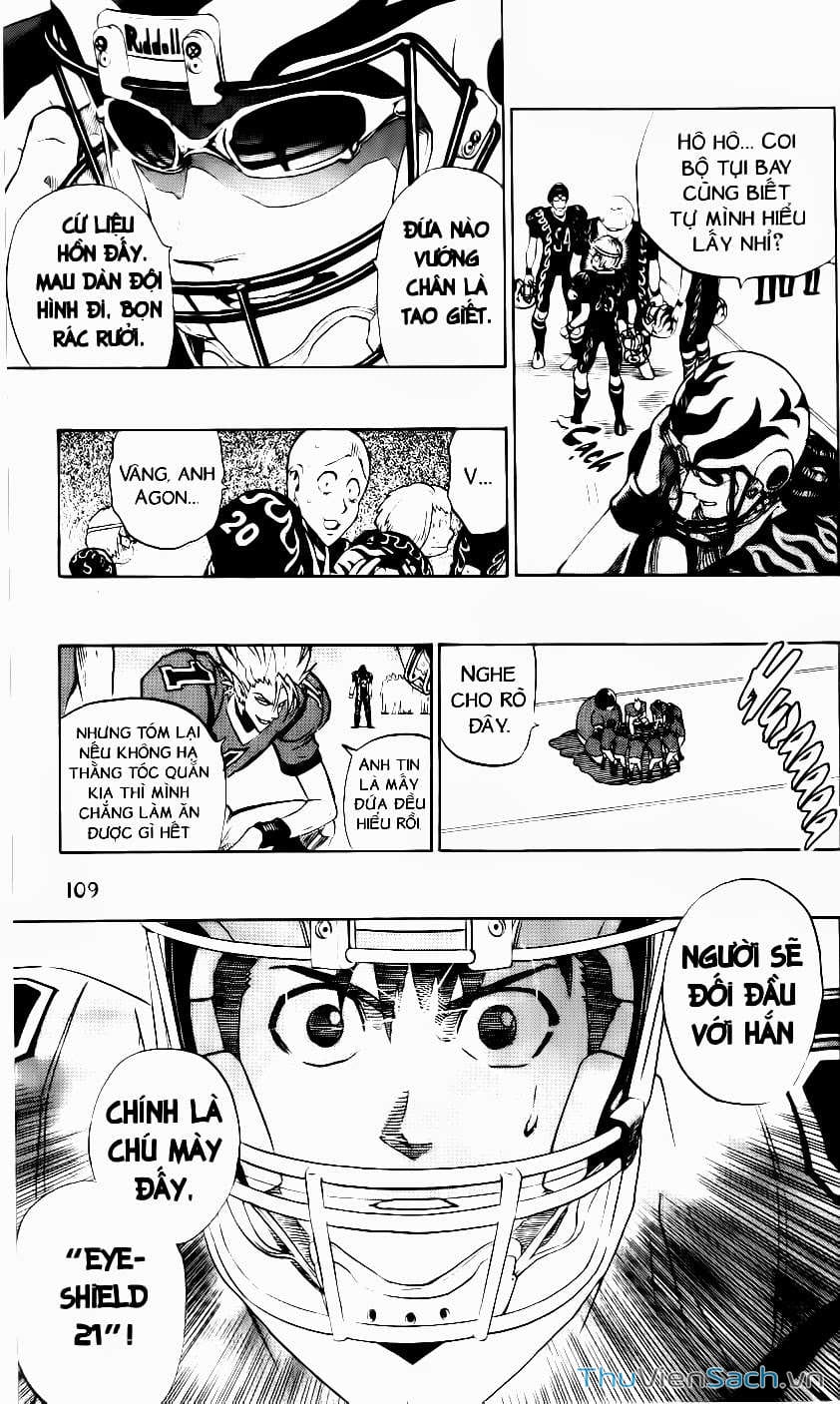 Truyện Tranh Lá Chắn Mắt - Eyeshield 21 trang 6