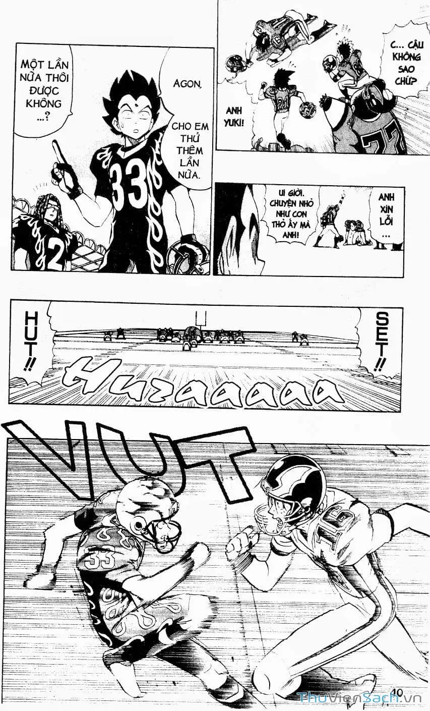 Truyện Tranh Lá Chắn Mắt - Eyeshield 21 trang 6