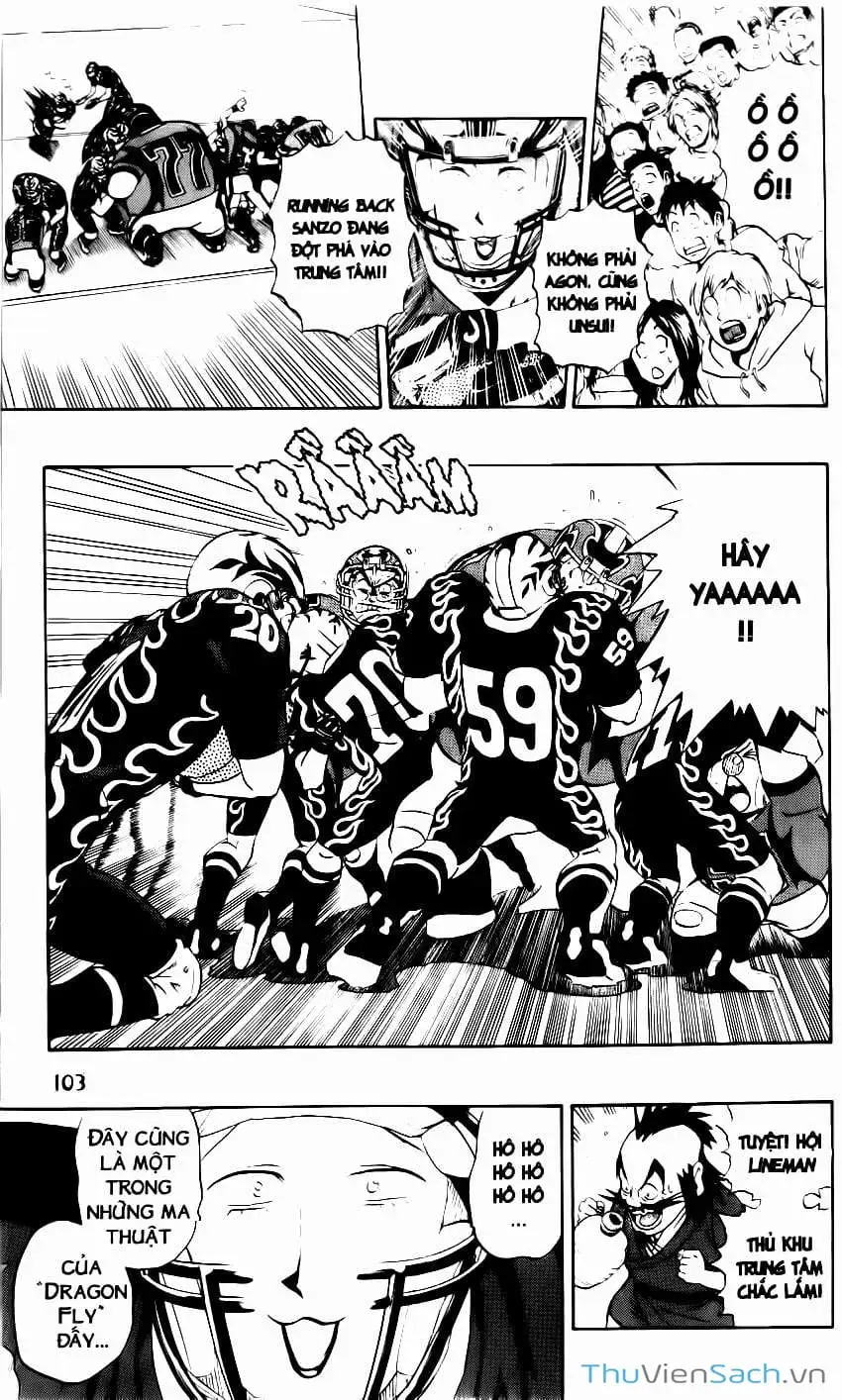 Truyện Tranh Lá Chắn Mắt - Eyeshield 21 trang 6