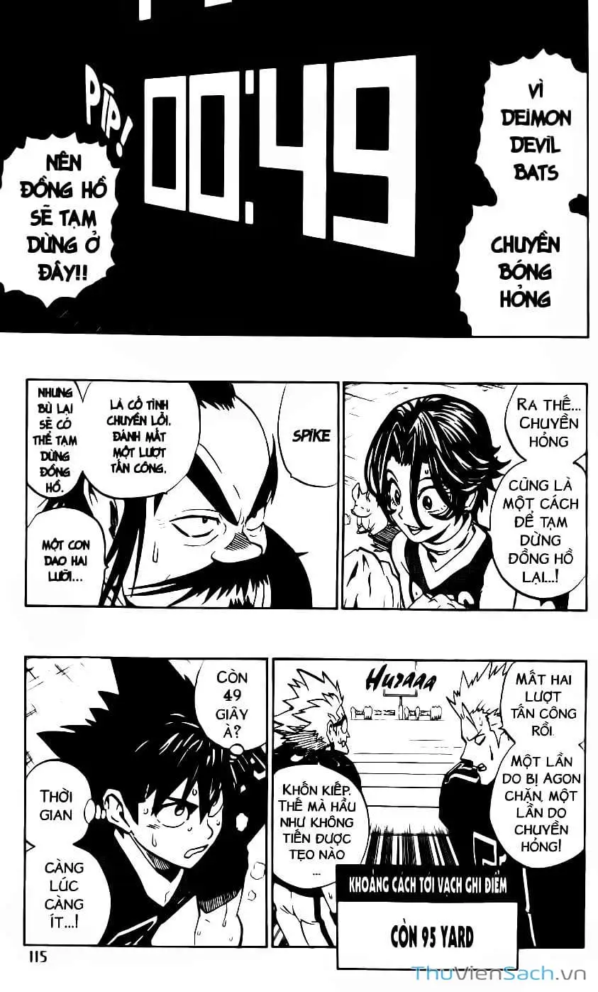 Truyện Tranh Lá Chắn Mắt - Eyeshield 21 trang 6