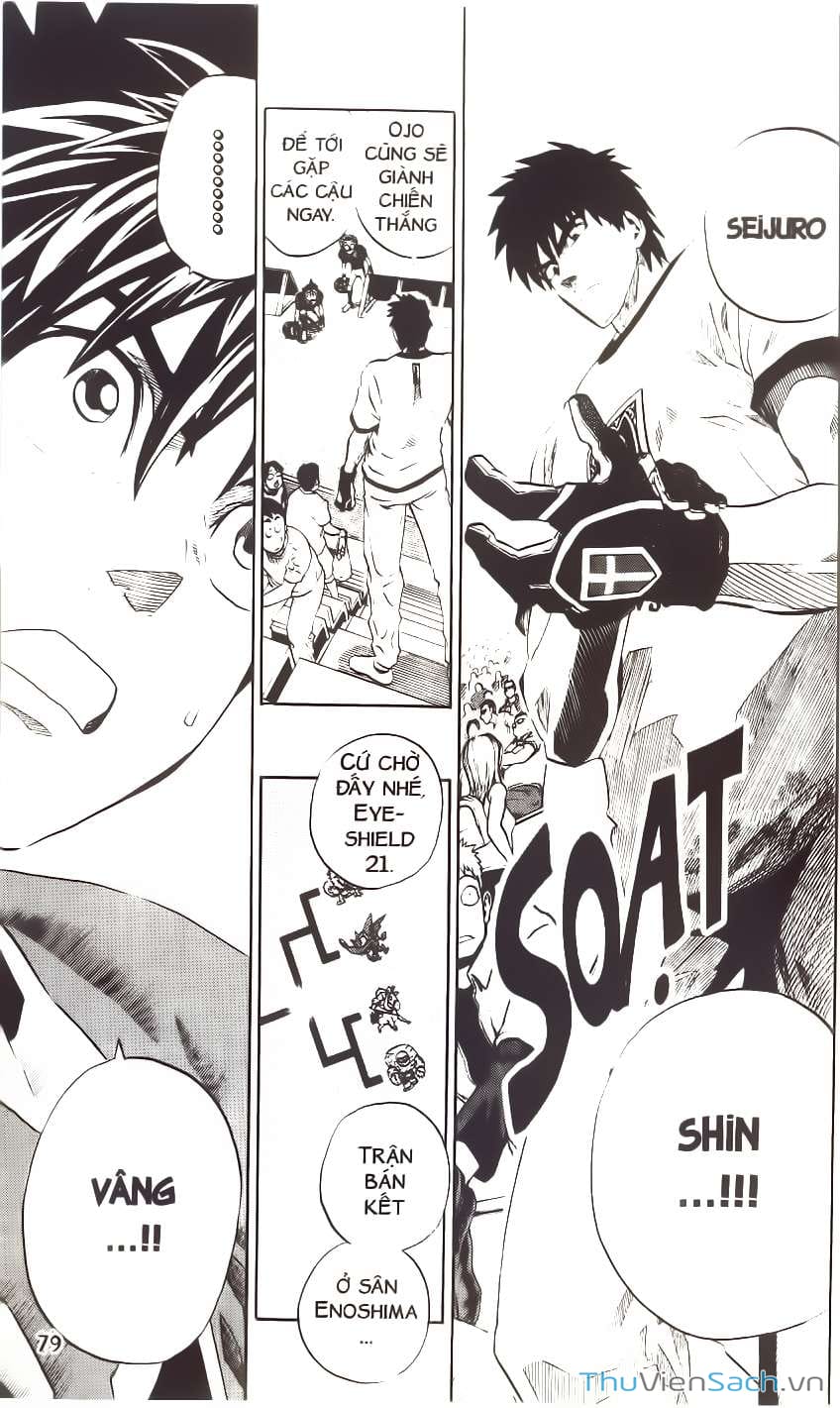 Truyện Tranh Lá Chắn Mắt - Eyeshield 21 trang 6