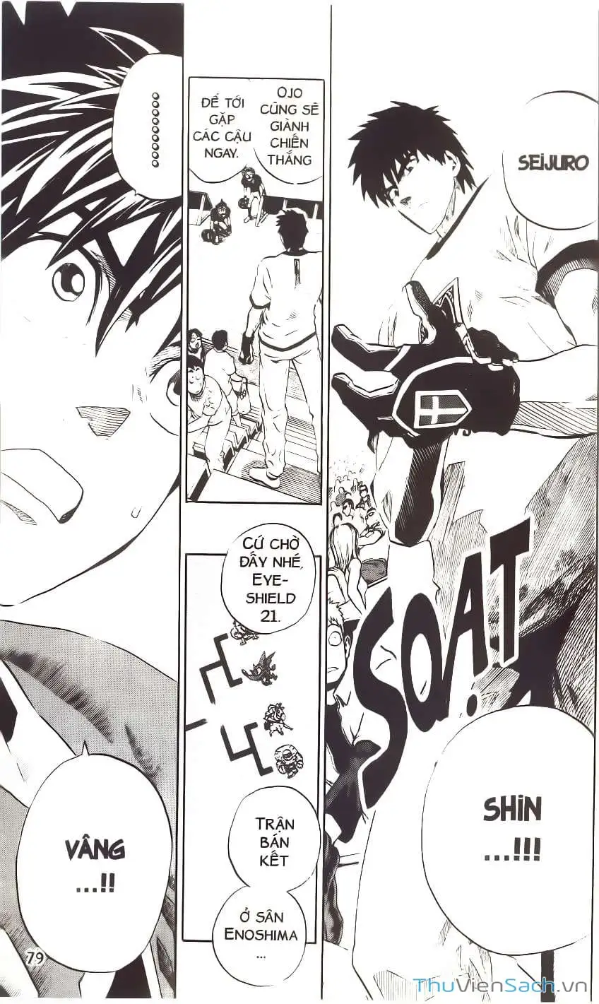 Truyện Tranh Lá Chắn Mắt - Eyeshield 21 trang 6