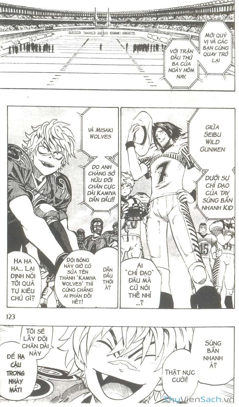Truyện Tranh Lá Chắn Mắt - Eyeshield 21 trang 6