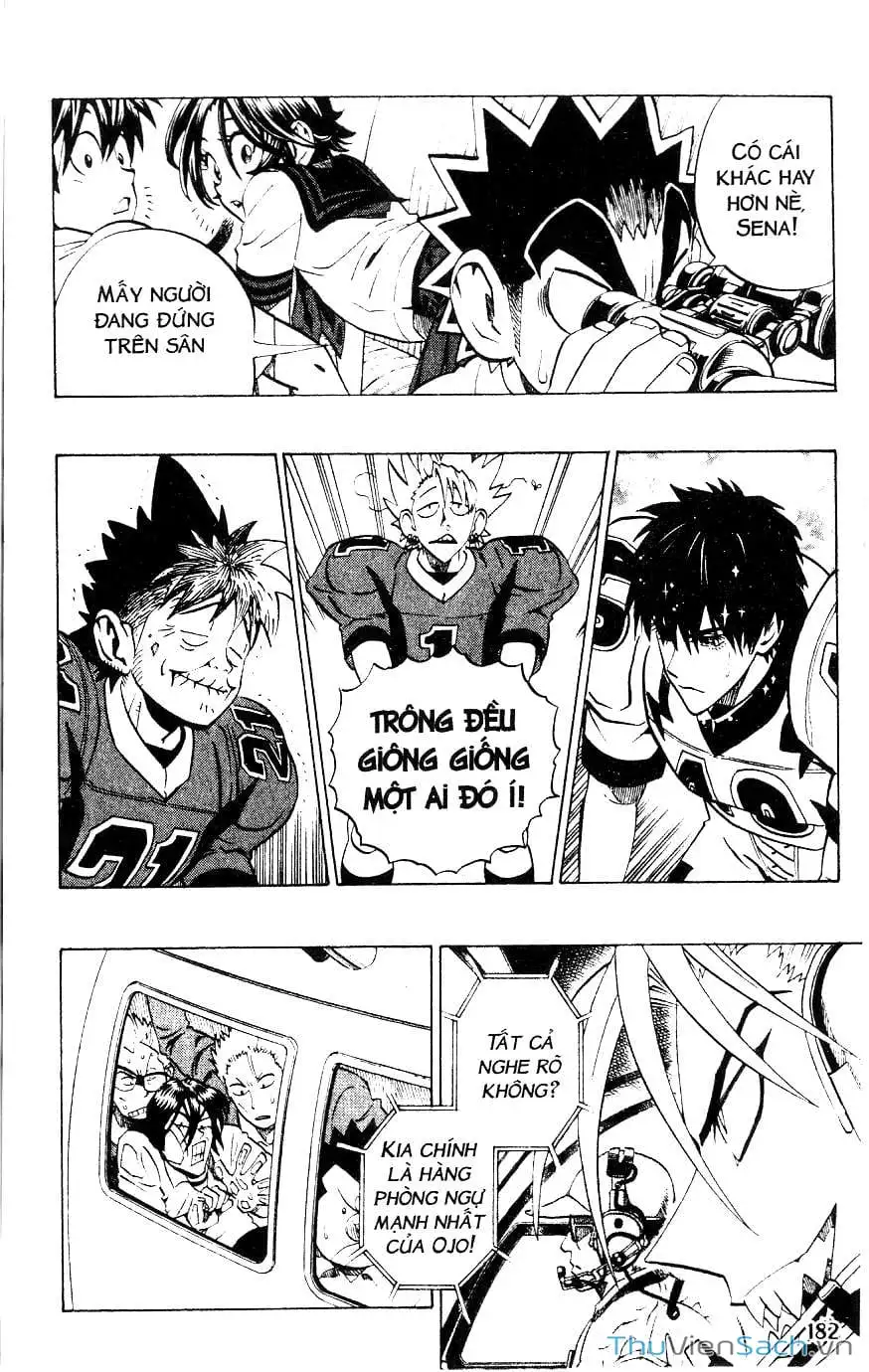 Truyện Tranh Lá Chắn Mắt - Eyeshield 21 trang 6