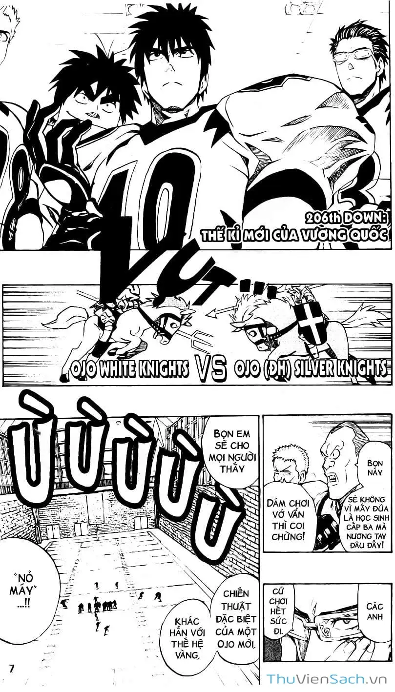 Truyện Tranh Lá Chắn Mắt - Eyeshield 21 trang 6