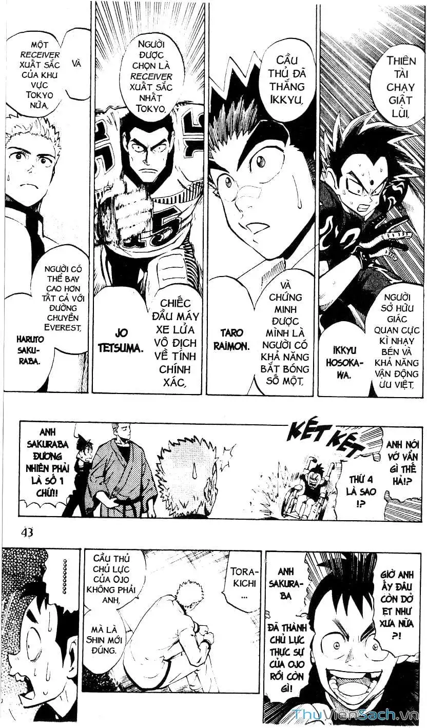 Truyện Tranh Lá Chắn Mắt - Eyeshield 21 trang 6