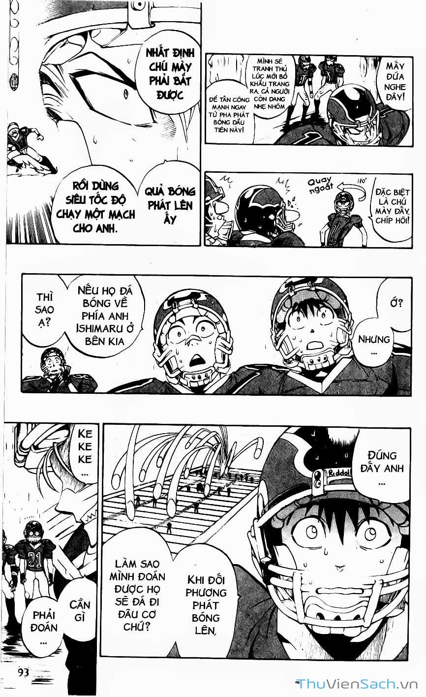 Truyện Tranh Lá Chắn Mắt - Eyeshield 21 trang 6