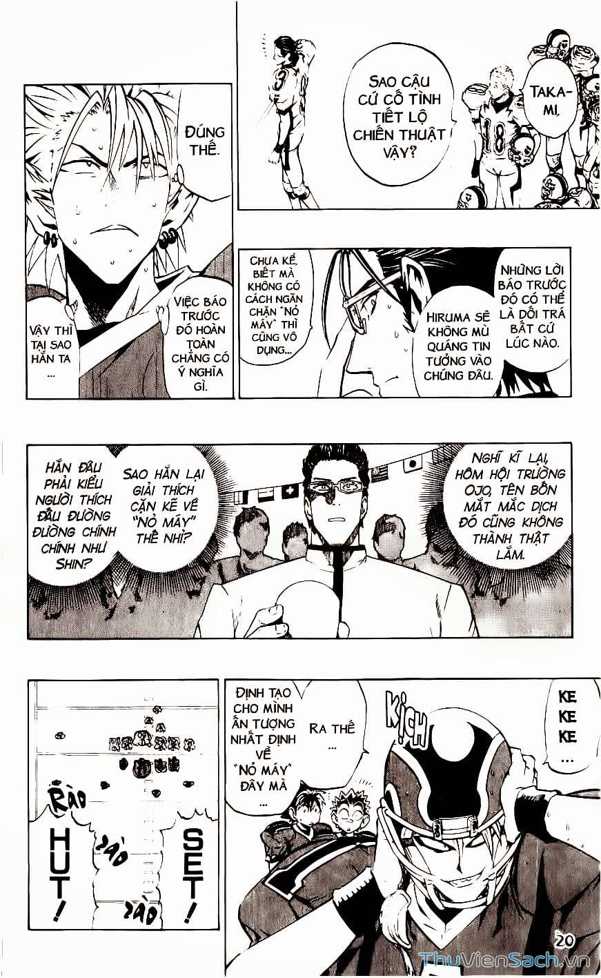 Truyện Tranh Lá Chắn Mắt - Eyeshield 21 trang 6