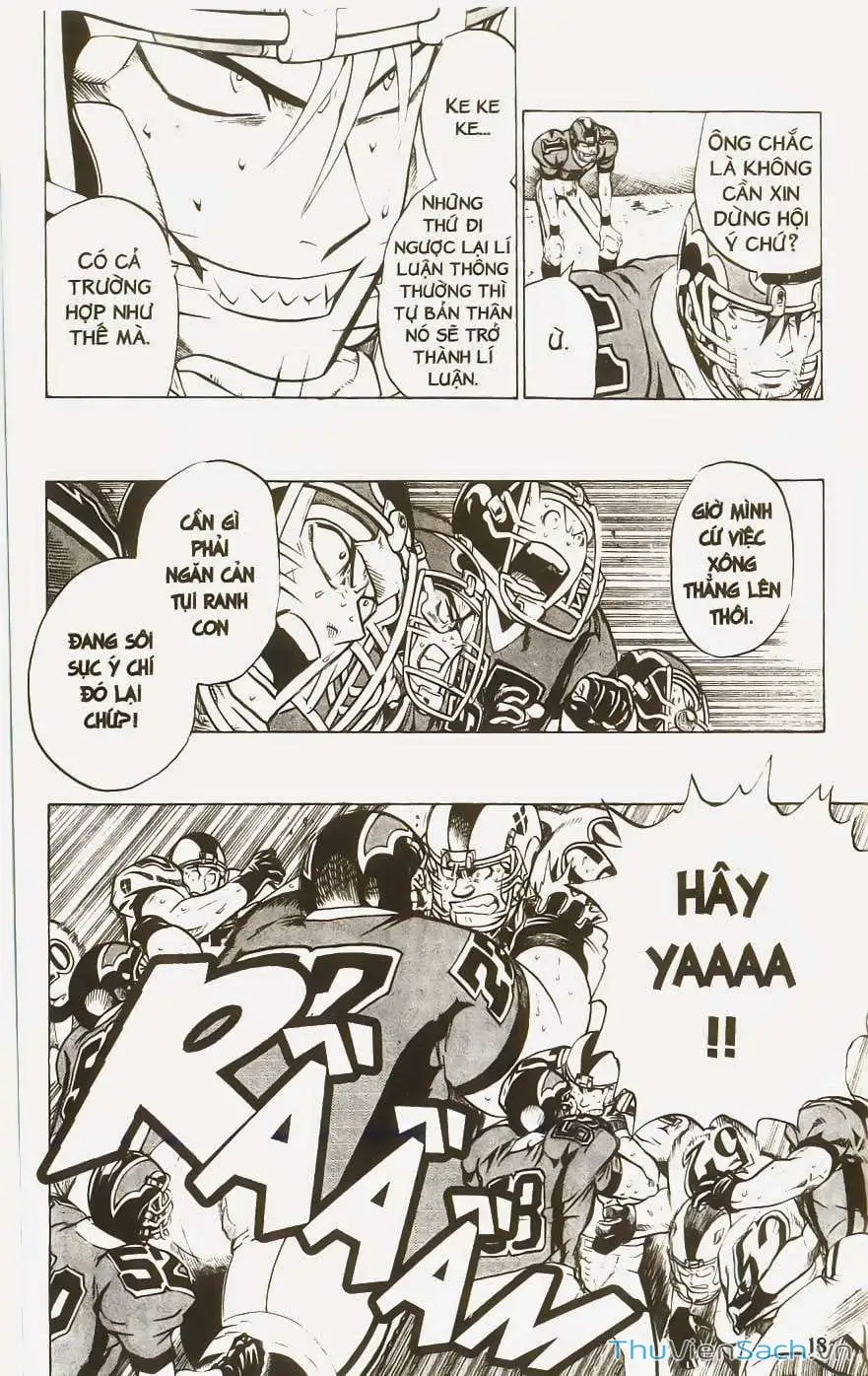 Truyện Tranh Lá Chắn Mắt - Eyeshield 21 trang 6