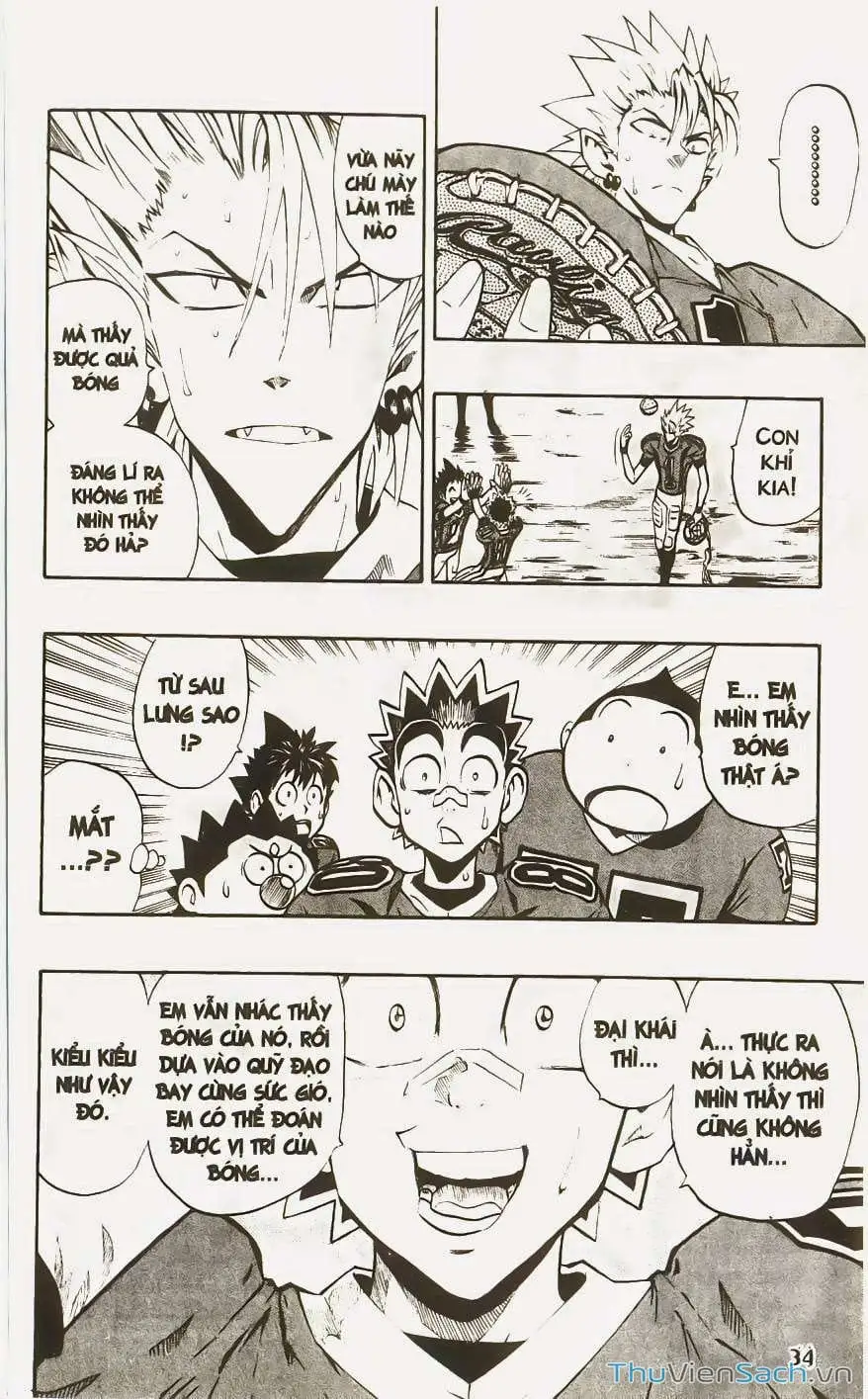 Truyện Tranh Lá Chắn Mắt - Eyeshield 21 trang 6