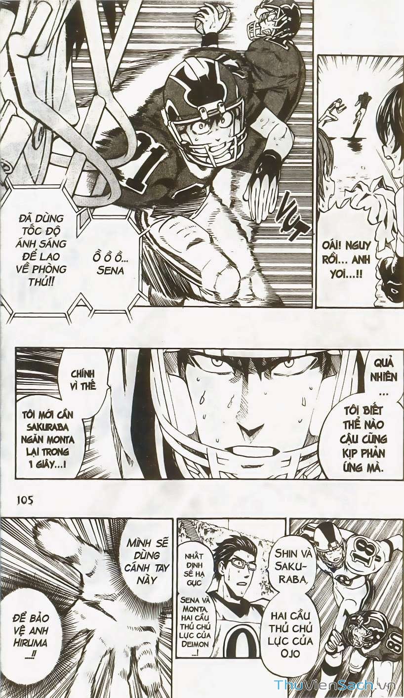 Truyện Tranh Lá Chắn Mắt - Eyeshield 21 trang 6