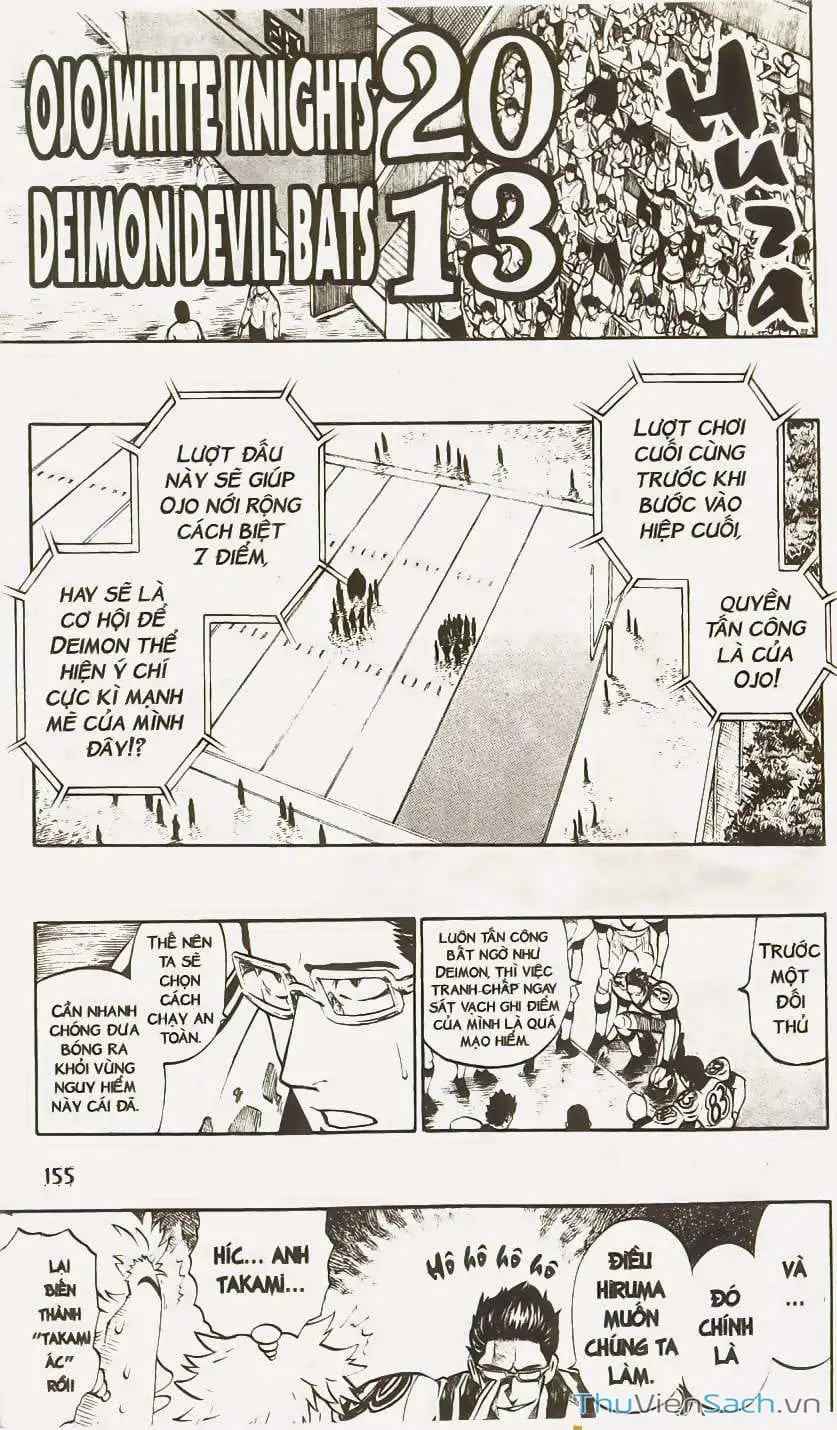 Truyện Tranh Lá Chắn Mắt - Eyeshield 21 trang 6