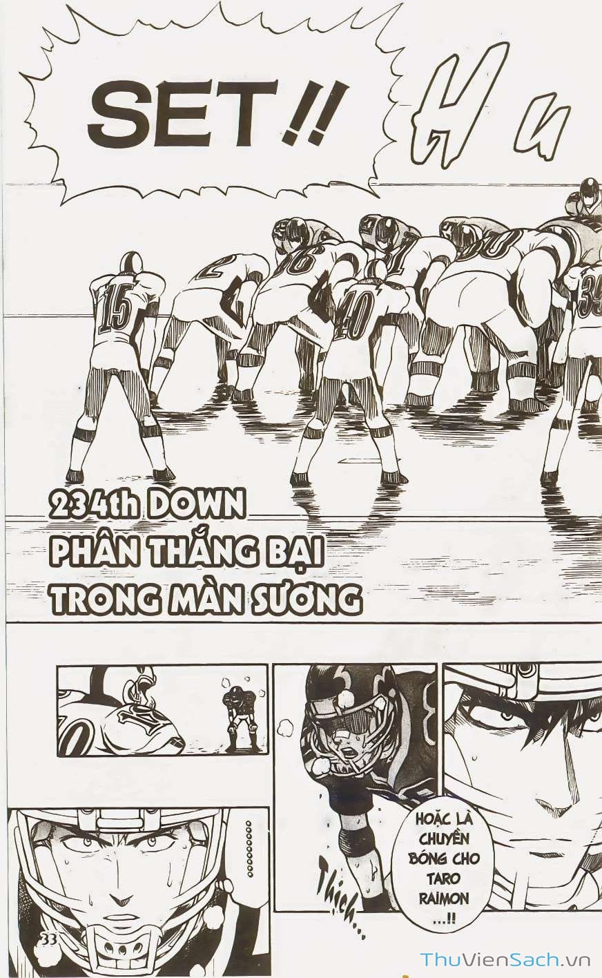 Truyện Tranh Lá Chắn Mắt - Eyeshield 21 trang 4632