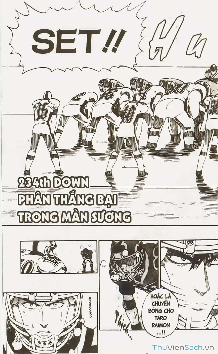 Truyện Tranh Lá Chắn Mắt - Eyeshield 21 trang 6