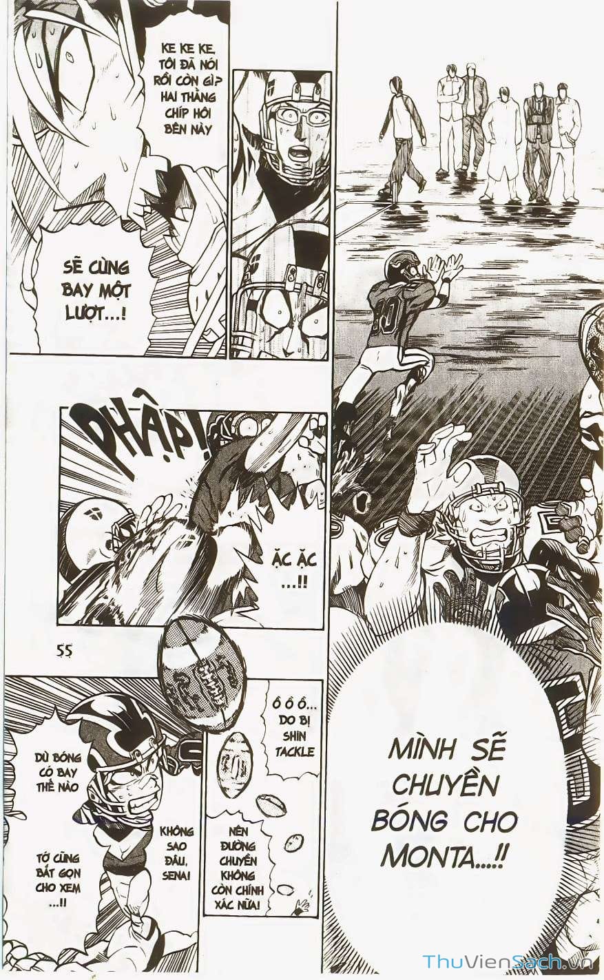 Truyện Tranh Lá Chắn Mắt - Eyeshield 21 trang 6