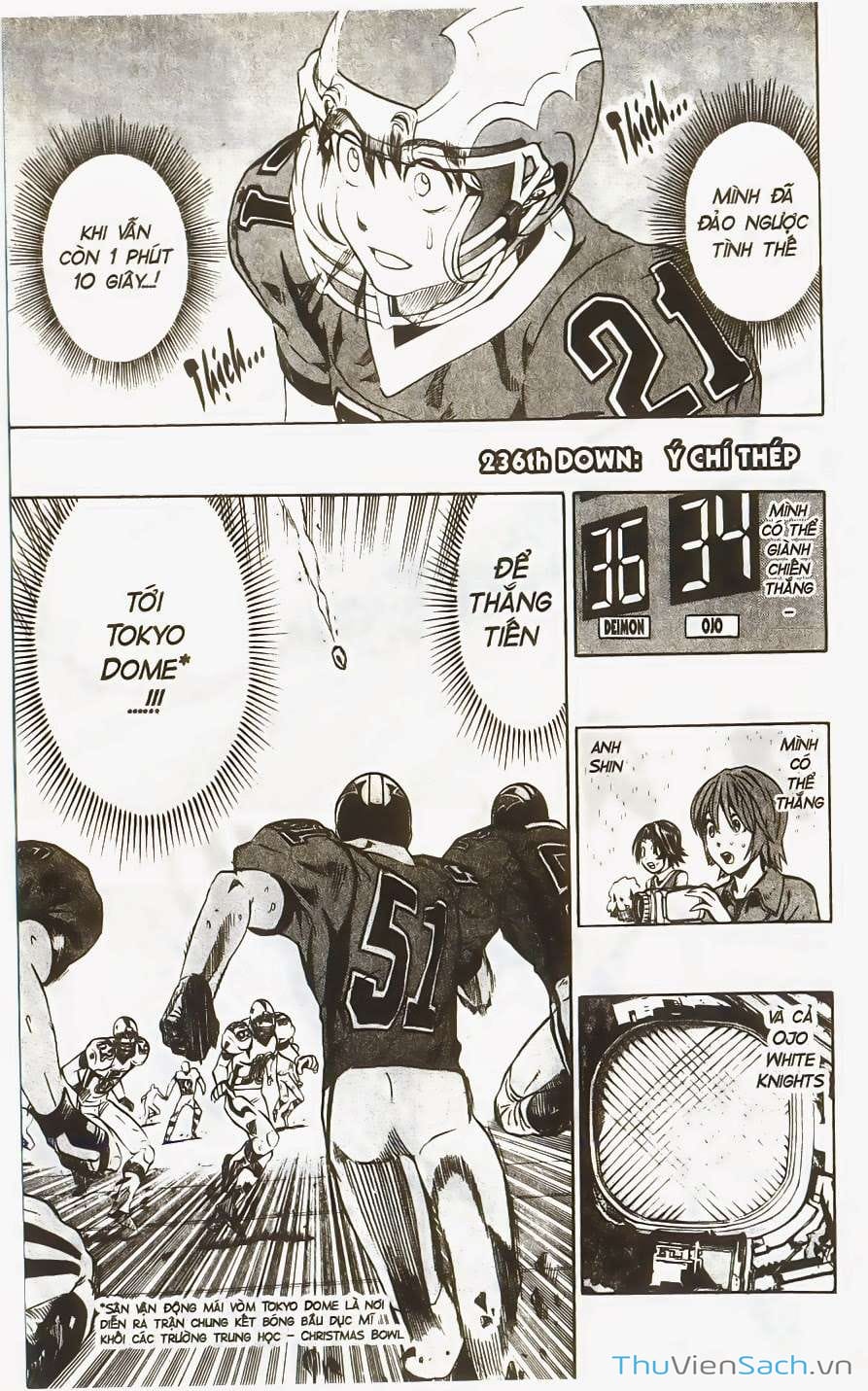 Truyện Tranh Lá Chắn Mắt - Eyeshield 21 trang 4664