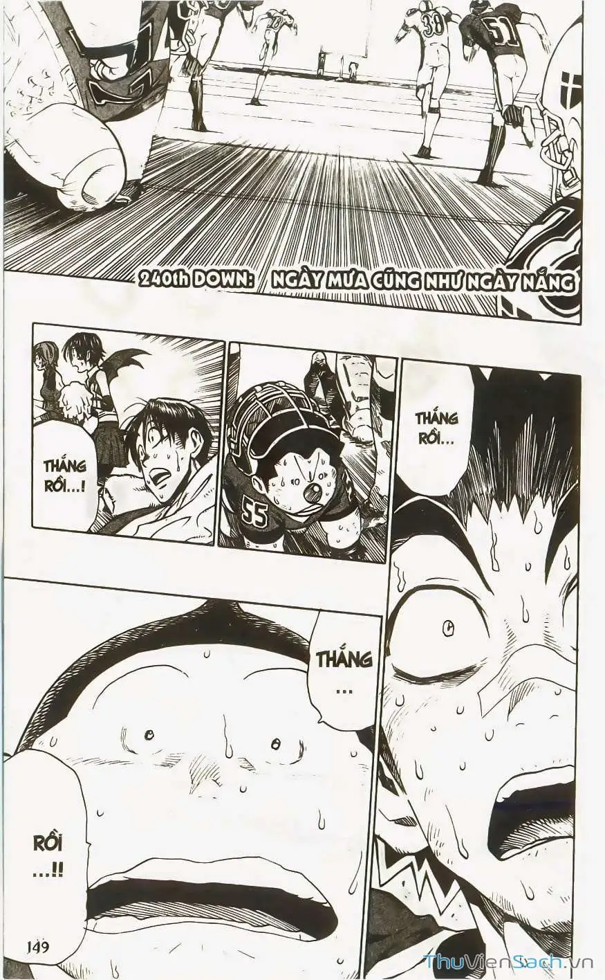 Truyện Tranh Lá Chắn Mắt - Eyeshield 21 trang 6