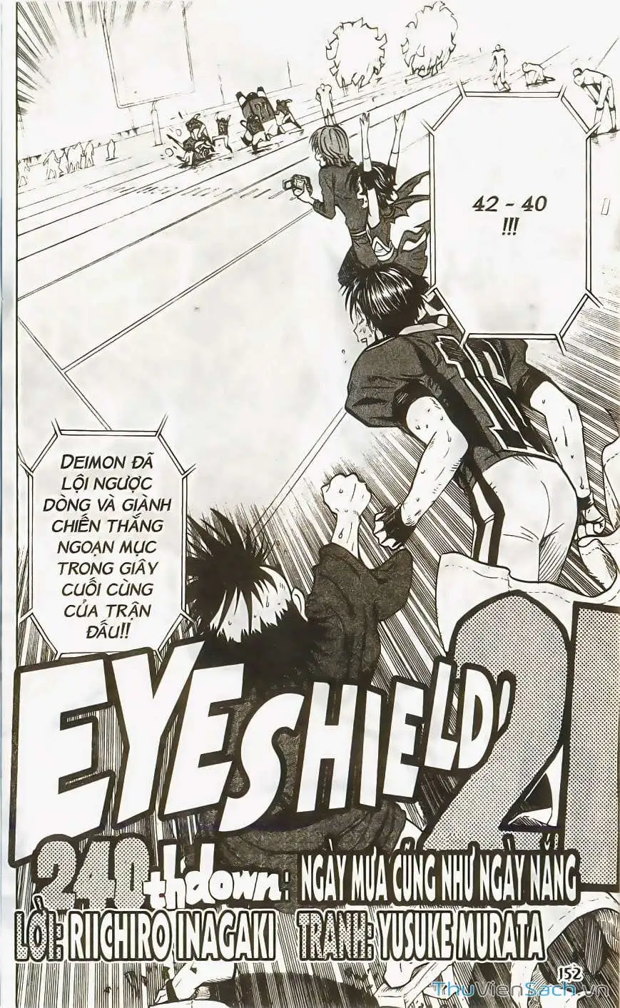 Truyện Tranh Lá Chắn Mắt - Eyeshield 21 trang 6