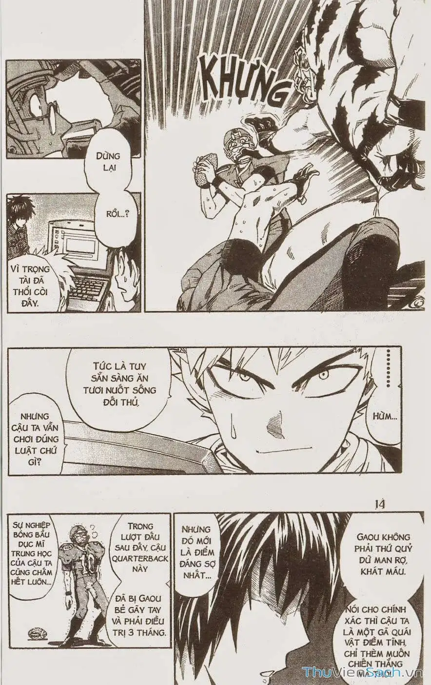 Truyện Tranh Lá Chắn Mắt - Eyeshield 21 trang 6