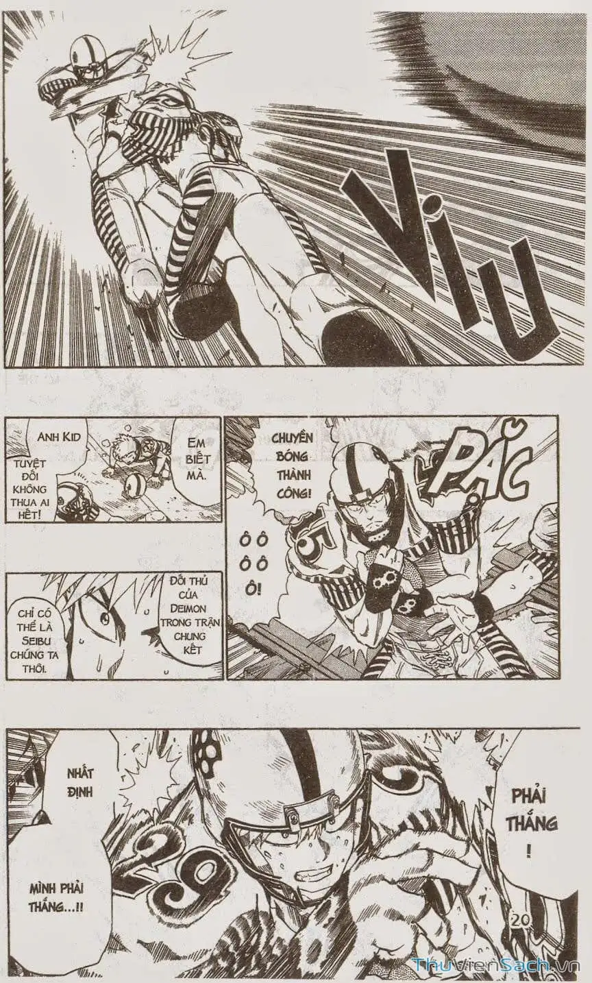 Truyện Tranh Lá Chắn Mắt - Eyeshield 21 trang 6