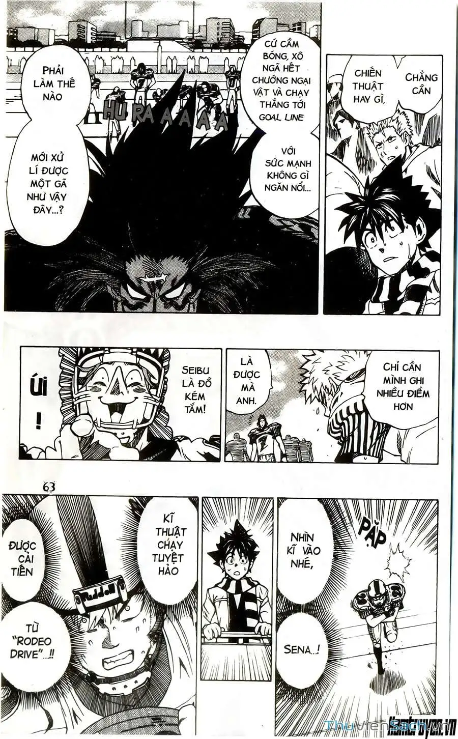 Truyện Tranh Lá Chắn Mắt - Eyeshield 21 trang 6