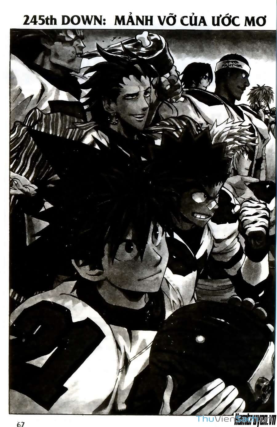 Truyện Tranh Lá Chắn Mắt - Eyeshield 21 trang 6