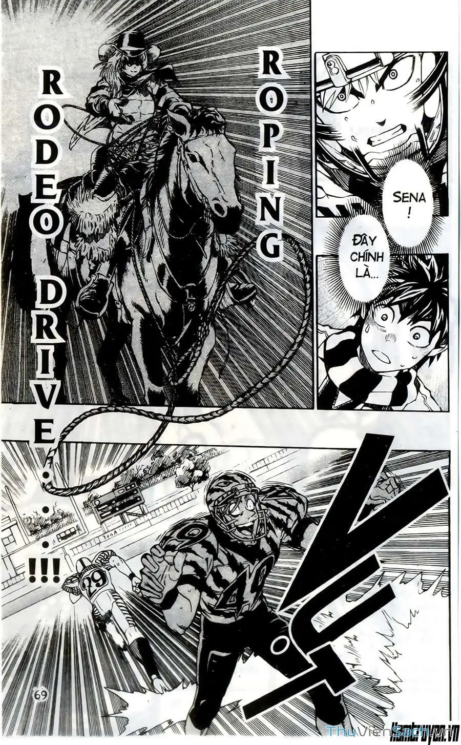 Truyện Tranh Lá Chắn Mắt - Eyeshield 21 trang 6