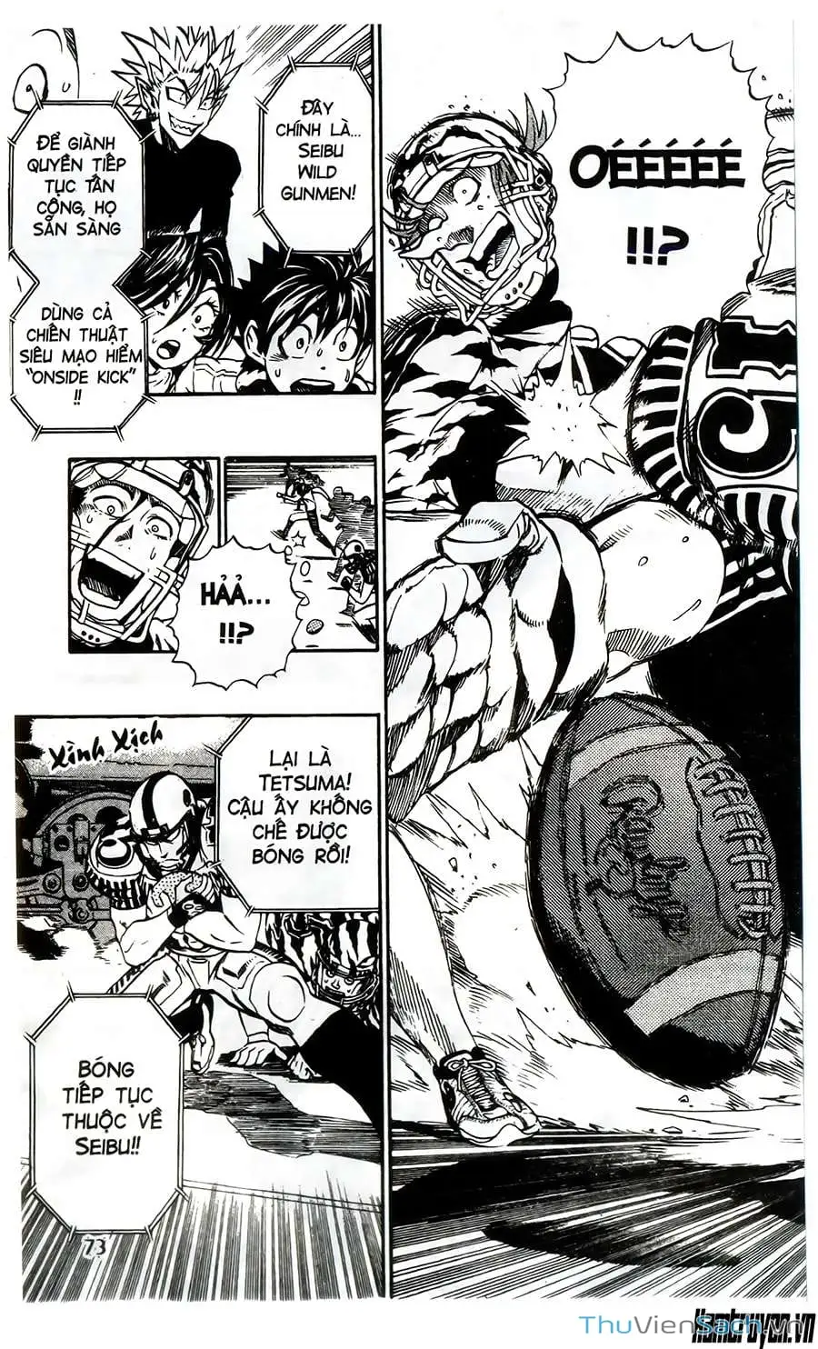 Truyện Tranh Lá Chắn Mắt - Eyeshield 21 trang 6