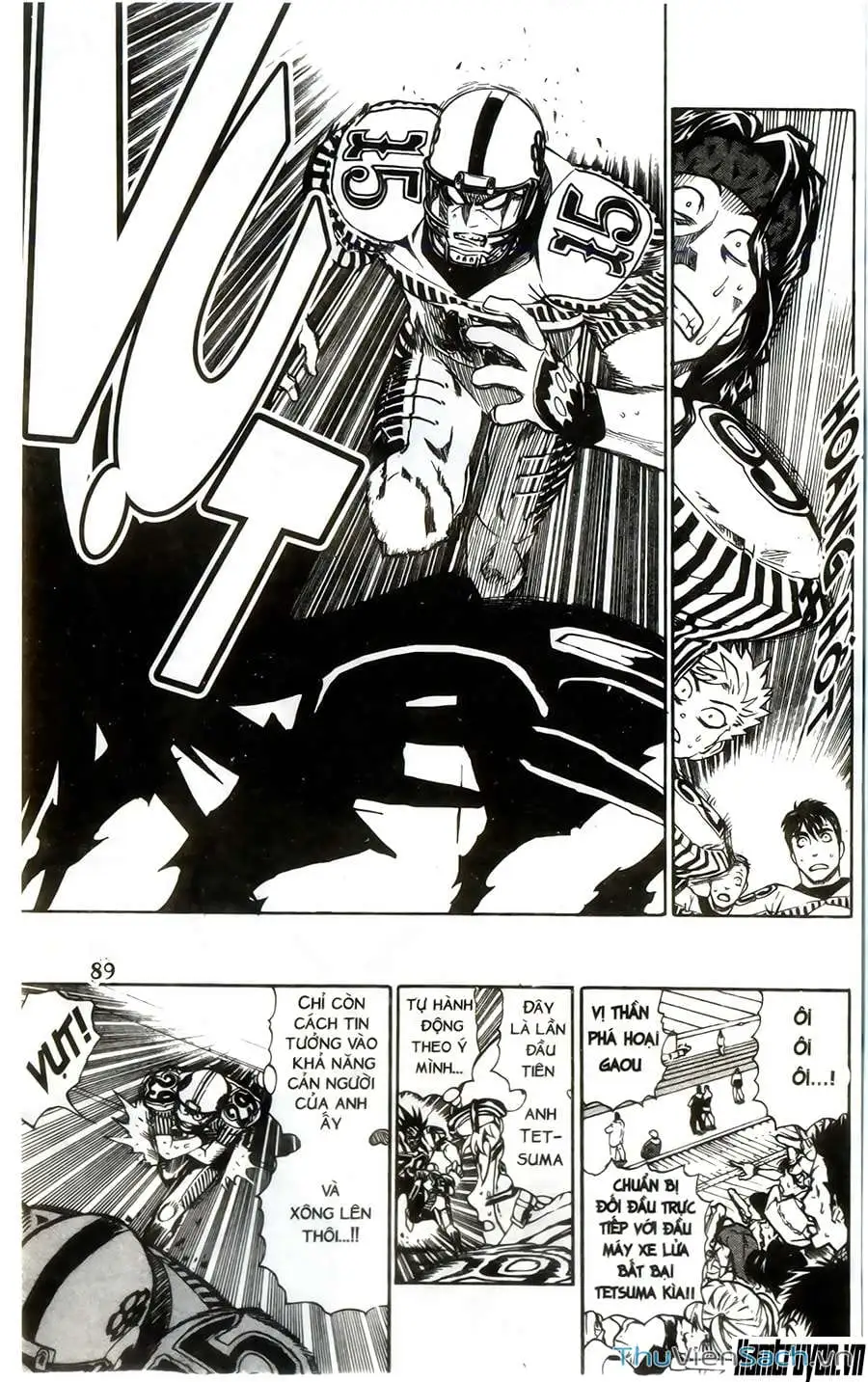 Truyện Tranh Lá Chắn Mắt - Eyeshield 21 trang 6