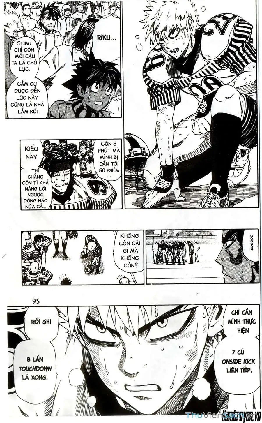 Truyện Tranh Lá Chắn Mắt - Eyeshield 21 trang 6