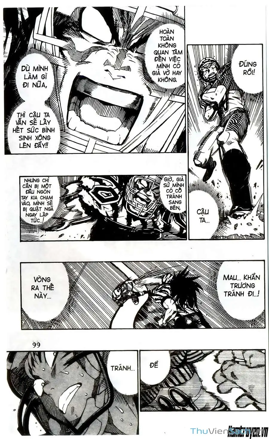 Truyện Tranh Lá Chắn Mắt - Eyeshield 21 trang 6