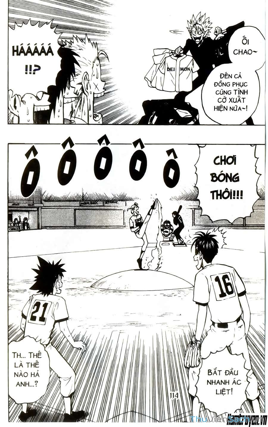 Truyện Tranh Lá Chắn Mắt - Eyeshield 21 trang 6