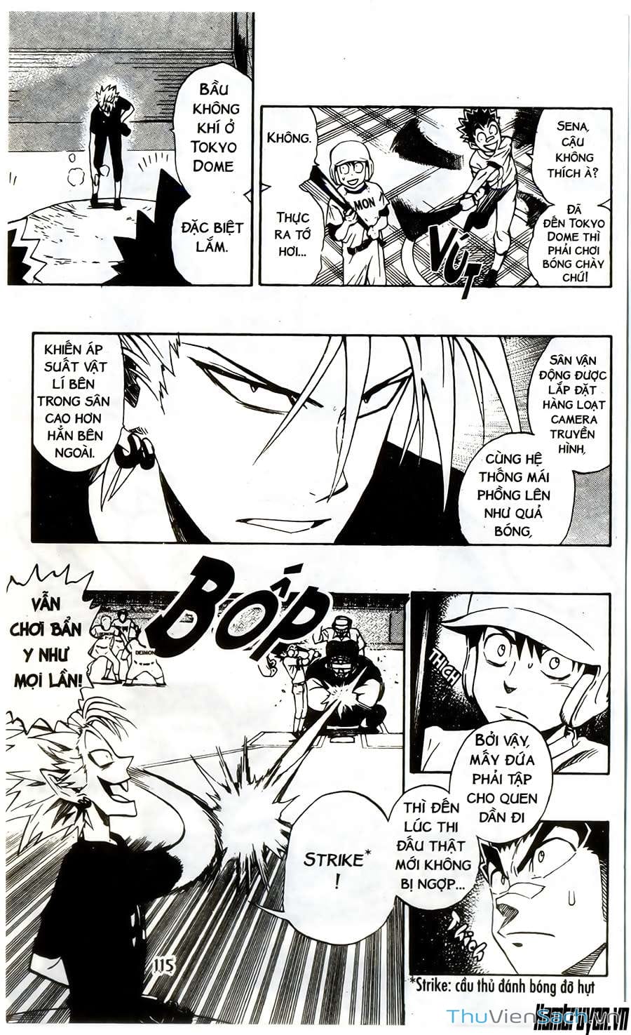 Truyện Tranh Lá Chắn Mắt - Eyeshield 21 trang 6