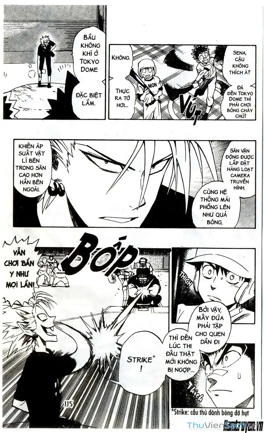 Truyện Tranh Lá Chắn Mắt - Eyeshield 21 trang 6