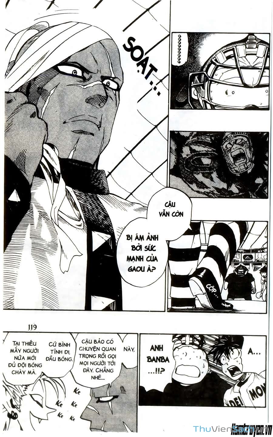 Truyện Tranh Lá Chắn Mắt - Eyeshield 21 trang 6