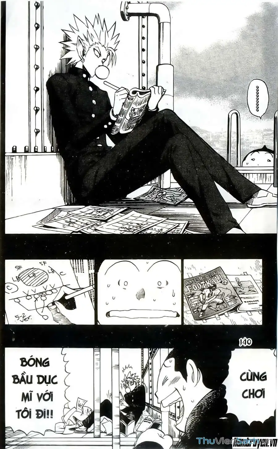 Truyện Tranh Lá Chắn Mắt - Eyeshield 21 trang 6