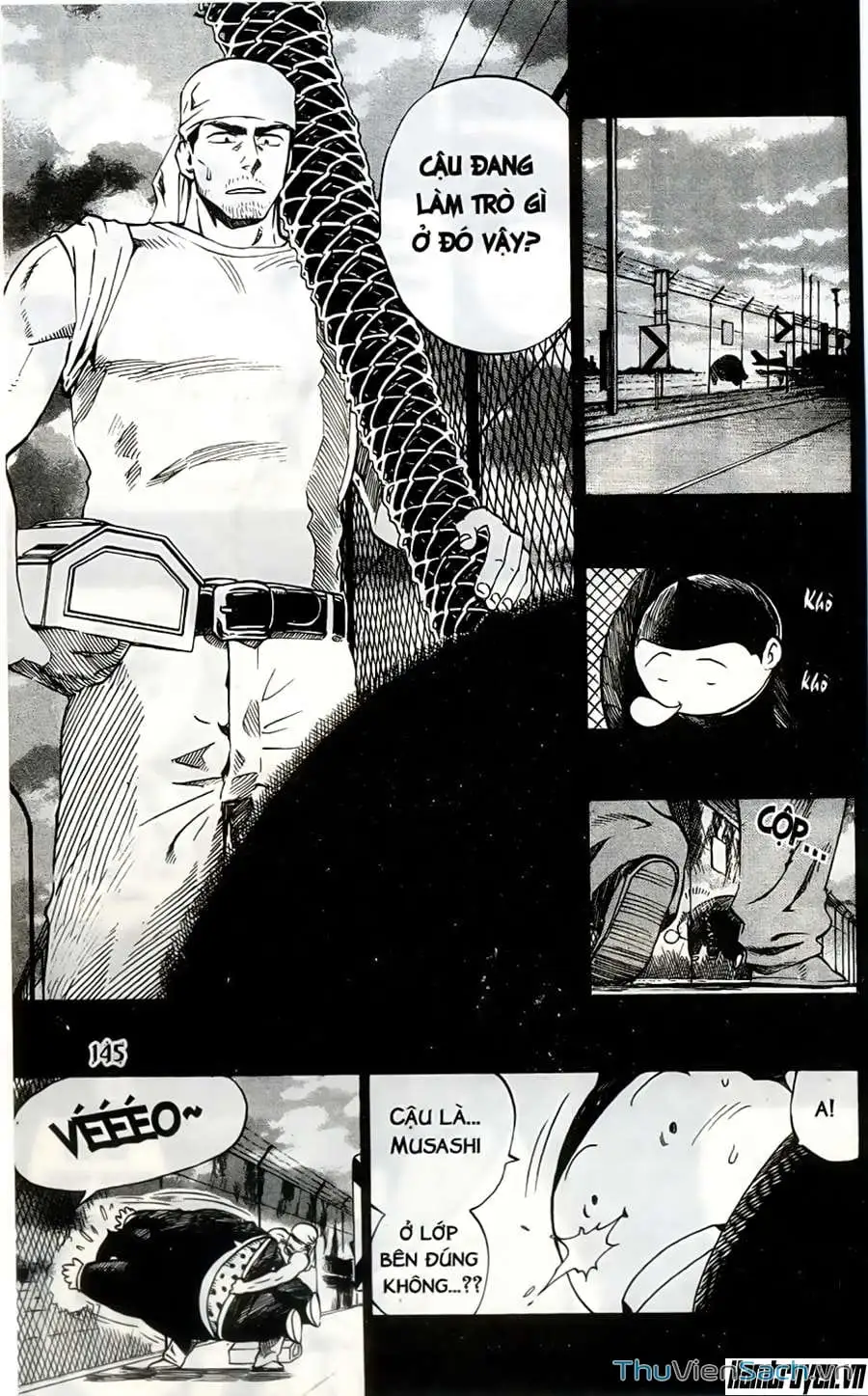 Truyện Tranh Lá Chắn Mắt - Eyeshield 21 trang 6