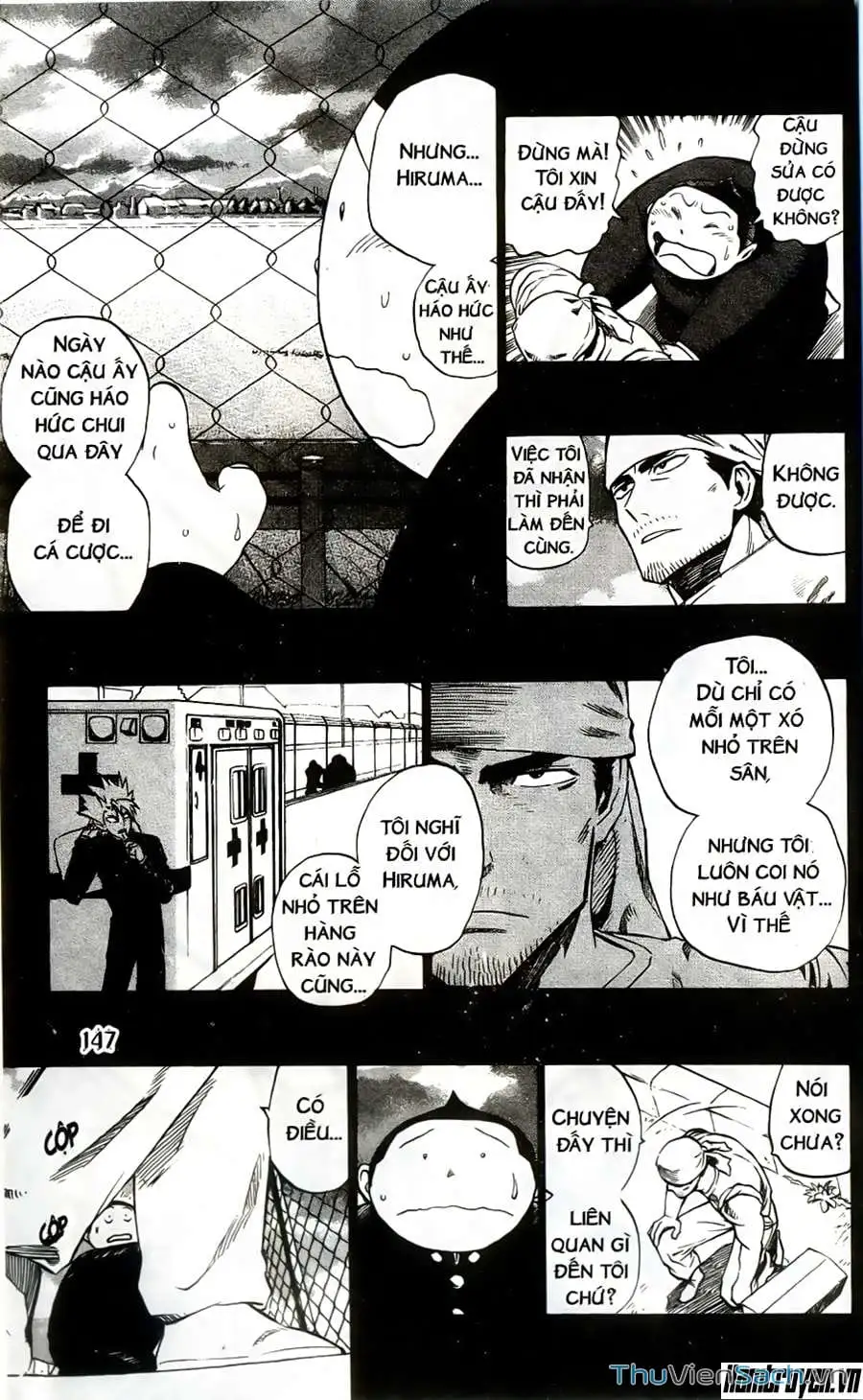 Truyện Tranh Lá Chắn Mắt - Eyeshield 21 trang 6