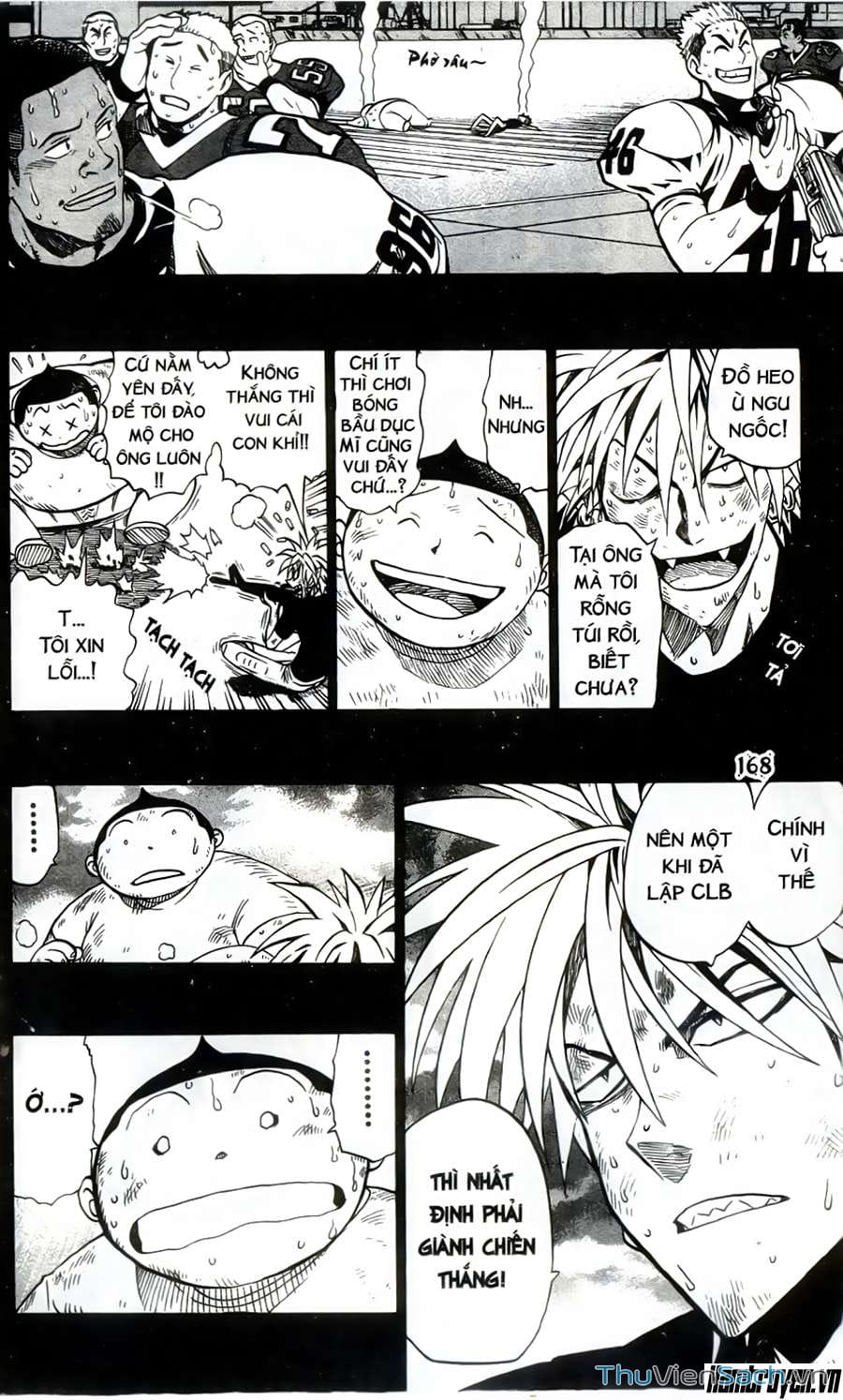 Truyện Tranh Lá Chắn Mắt - Eyeshield 21 trang 6