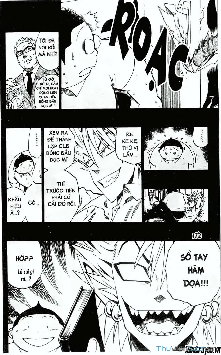 Truyện Tranh Lá Chắn Mắt - Eyeshield 21 trang 6