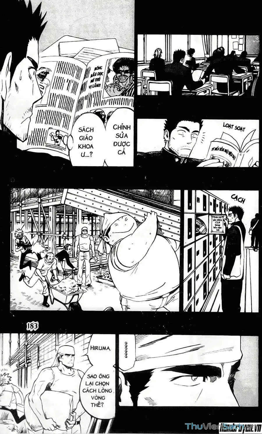 Truyện Tranh Lá Chắn Mắt - Eyeshield 21 trang 6