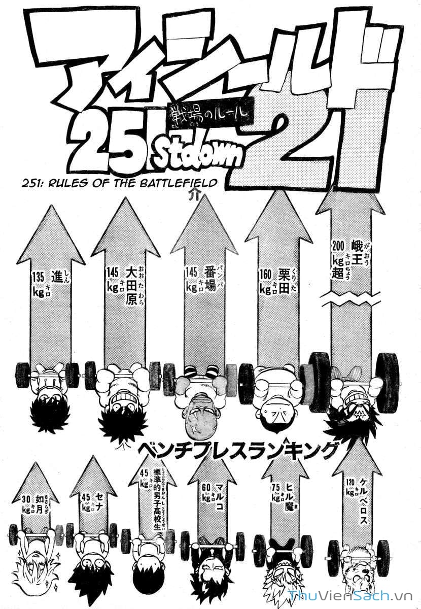 Truyện Tranh Lá Chắn Mắt - Eyeshield 21 trang 4964