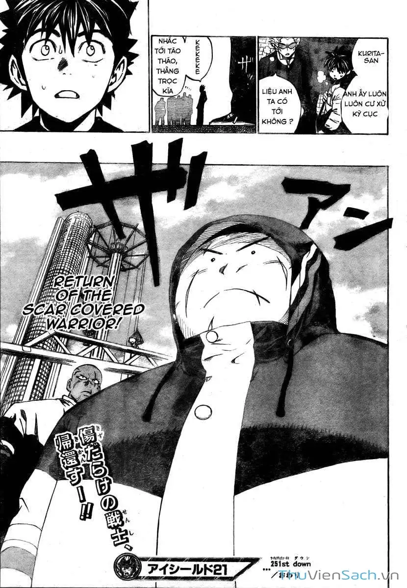 Truyện Tranh Lá Chắn Mắt - Eyeshield 21 trang 6