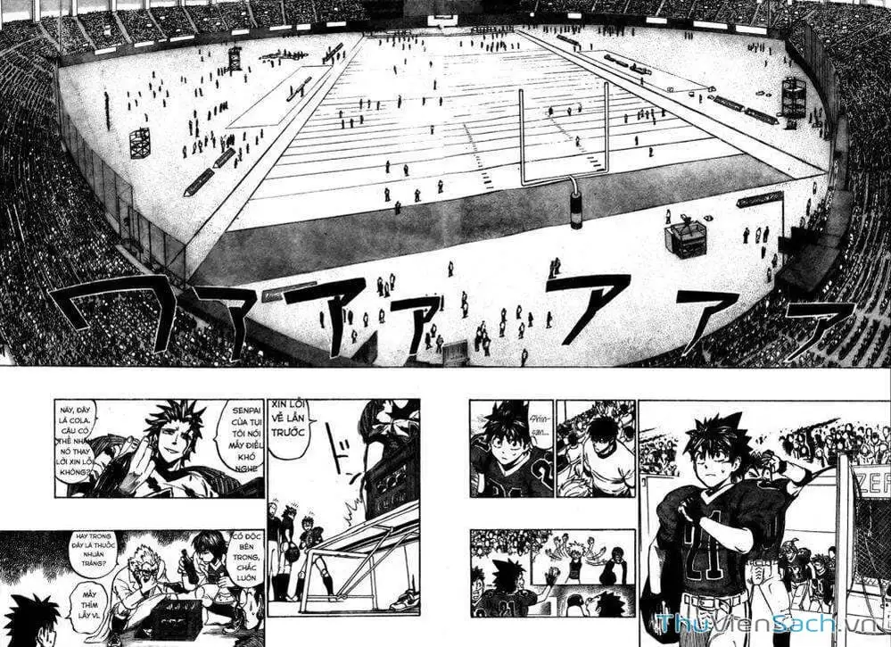Truyện Tranh Lá Chắn Mắt - Eyeshield 21 trang 6