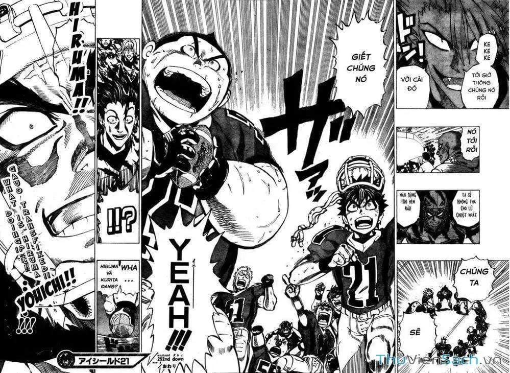 Truyện Tranh Lá Chắn Mắt - Eyeshield 21 trang 6