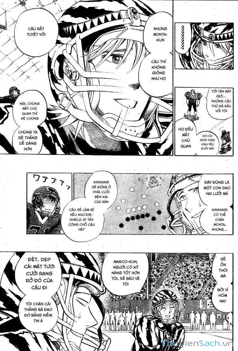 Truyện Tranh Lá Chắn Mắt - Eyeshield 21 trang 6