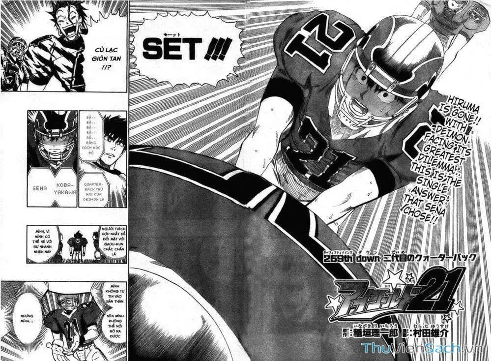 Truyện Tranh Lá Chắn Mắt - Eyeshield 21 trang 6